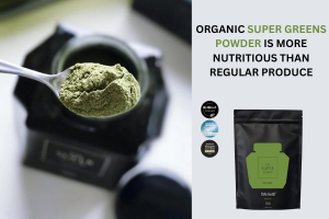 Organic Super Greens Powder Is More Nutritious Than Regular Produce