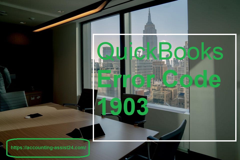 troubleshoot the QB update error 1903 expertly and quickly without losing valuable business hours. To do that, book an appointment with the certified accounting professionals from Accounting Assist 24
