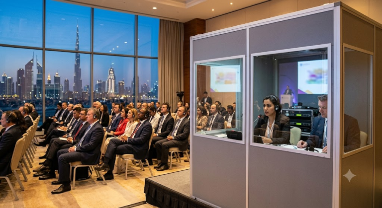 How to Book Simultaneous Interpretation in Dubai Without Last-Minute Event Problems