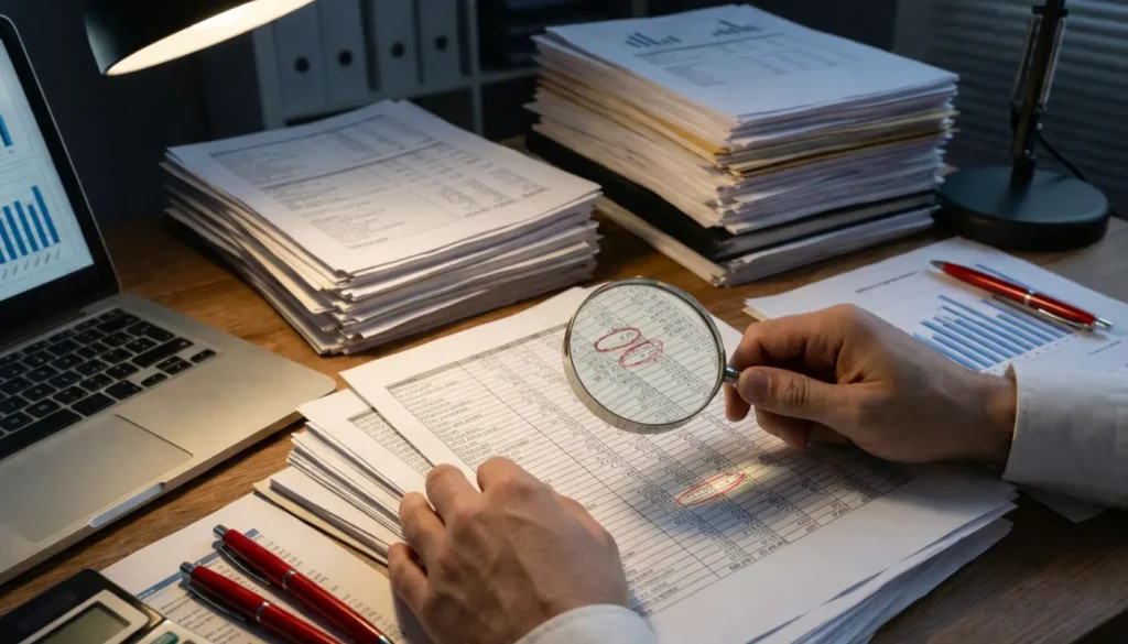 Fraud Allegation Issues - Organize Financial Records Before Responding