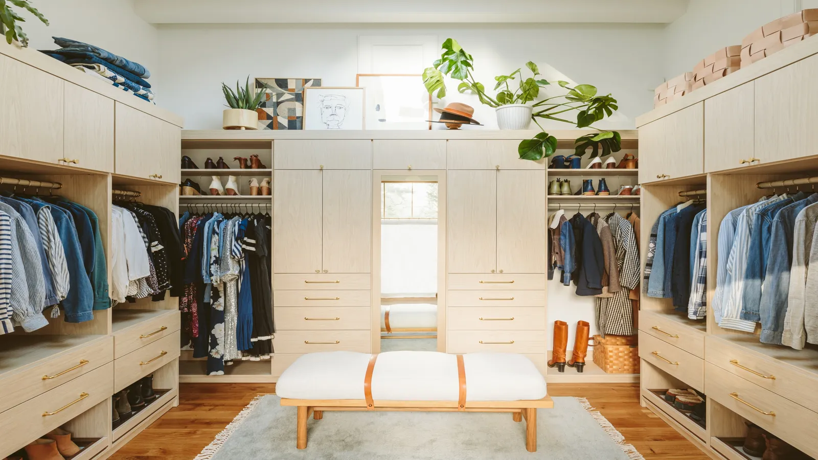 Packed Drawer Space: Organize Clothing by Daily Use