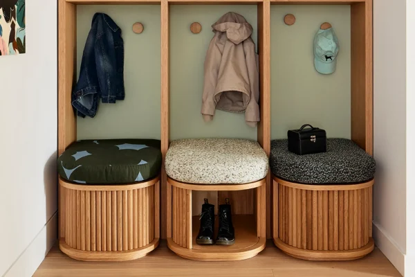 Cluttered Entryway Space - Organize Daily Essentials Near Doors