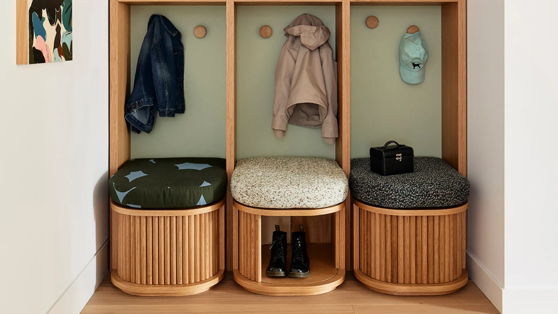 Cluttered Entryway Space - Organize Daily Essentials Near Doors